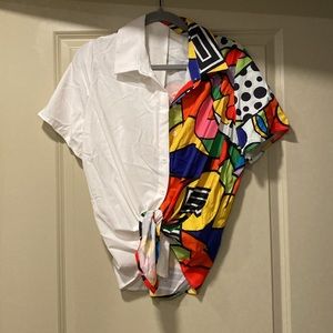 Women’s Split Blouse